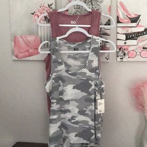 SO 2pk scoop neck lightweight tanks